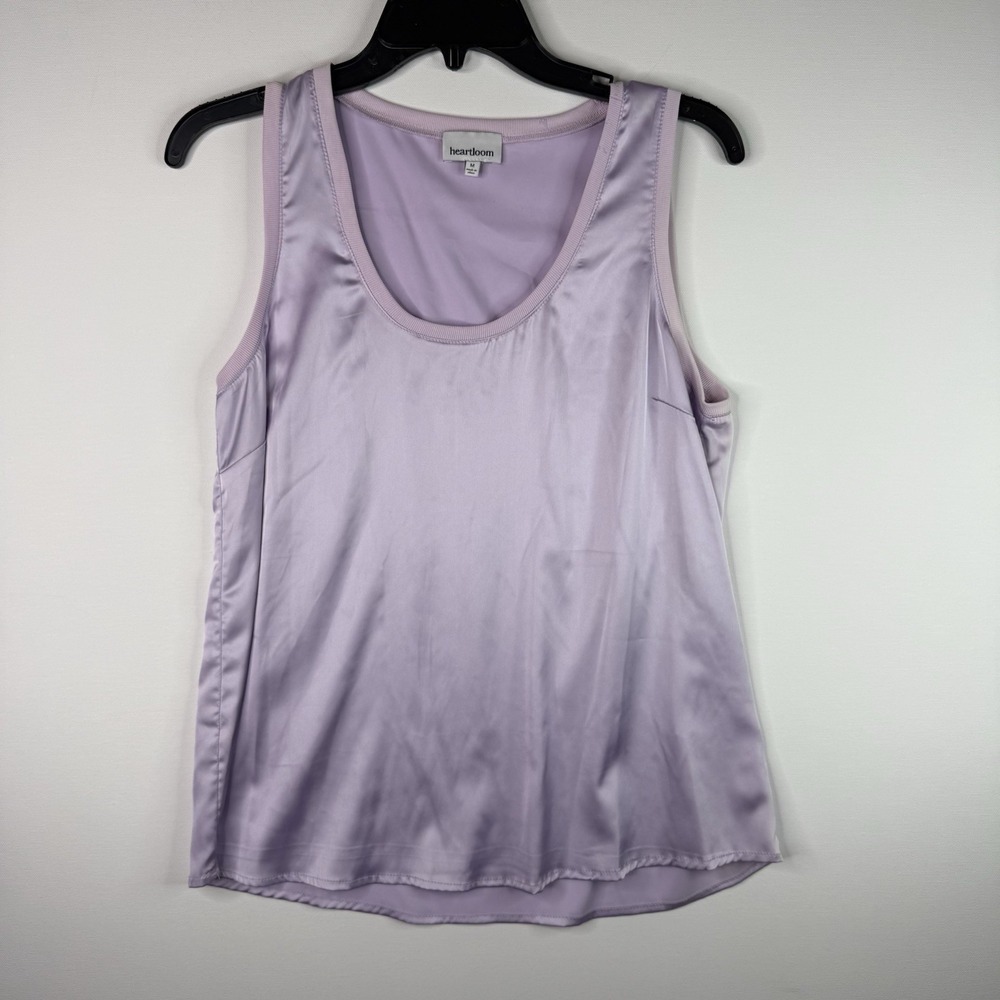 Heartloom Women's Purple Sleeveless Top Medium
